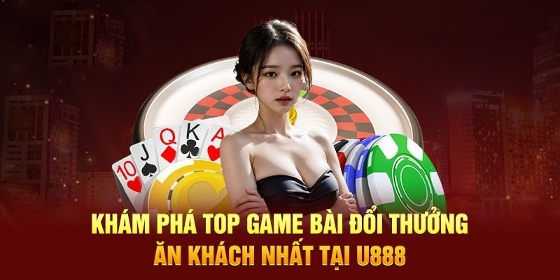 Top những game bài ăn khách nhất tại U888