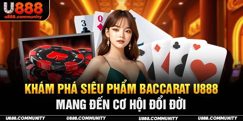 Baccarat U888: Khám Phá Siêu Phẩm Mang Cơ Hội Đổi Đời